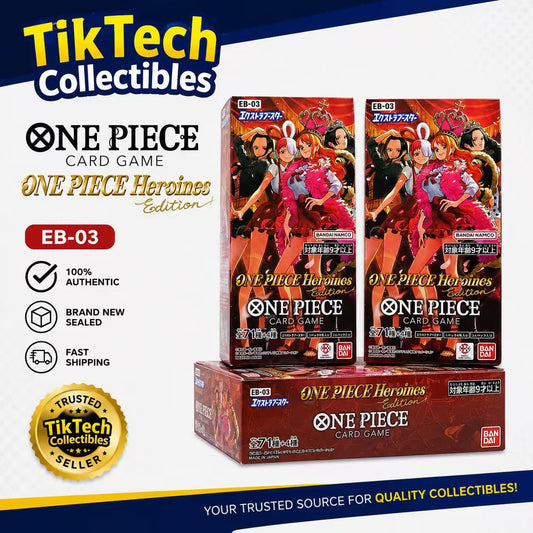 One Piece Card Game EB-03 Heroines Edition Booster Box Japanese