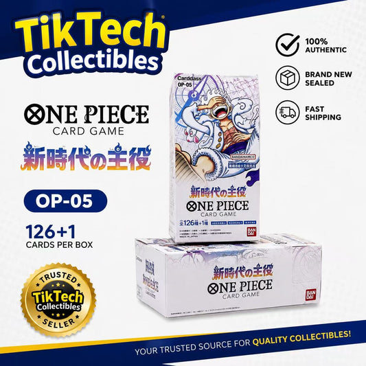 One Piece Card Game Booster Box OP-05 Japanese Awakening of New Era Sealed