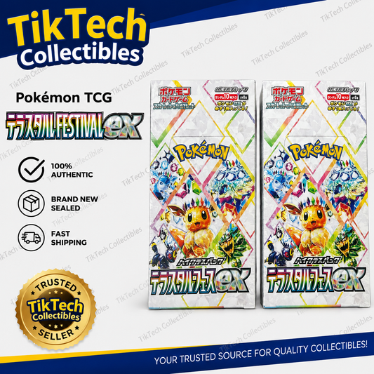 Terastal Festival EX Sv8a Booster Box Japanese